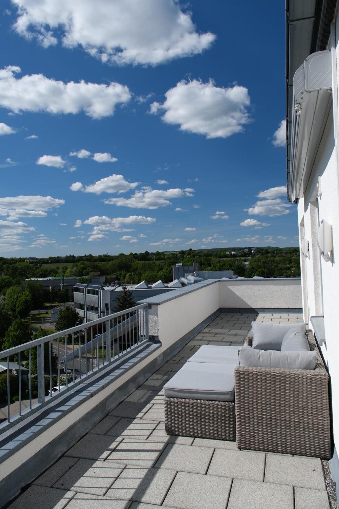 Vesteblick-Penthouse Coburg Buitenkant foto